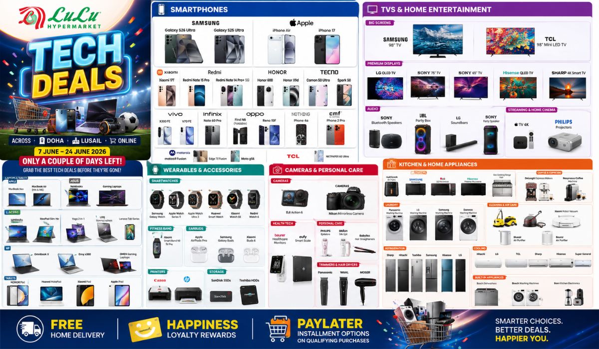 LuLu Hypermarket Doha Tech Deals Are Here